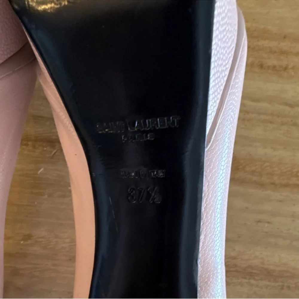 Saint Laurent Blush Pink Heels - Picture 3 of 8